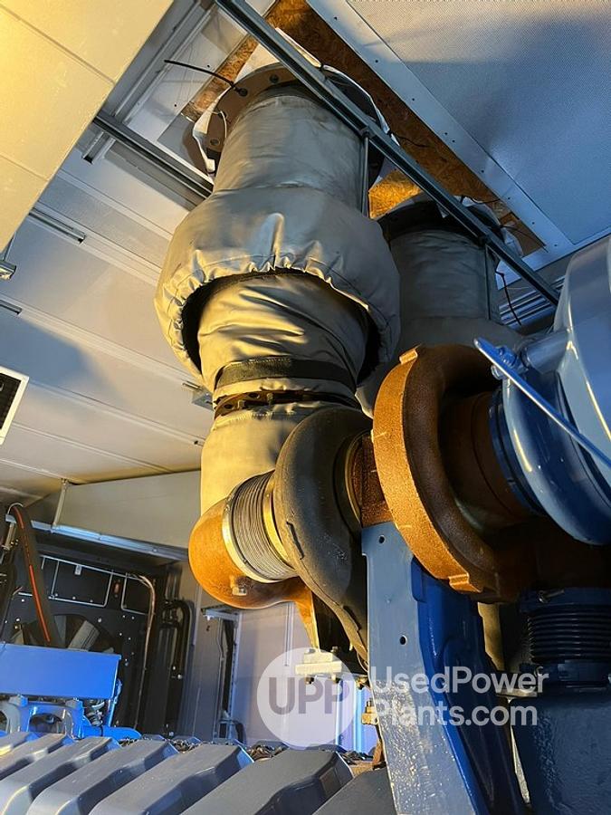 Used 2.4 MW 2016 Caterpillar C175-16 Diesel Generator Set