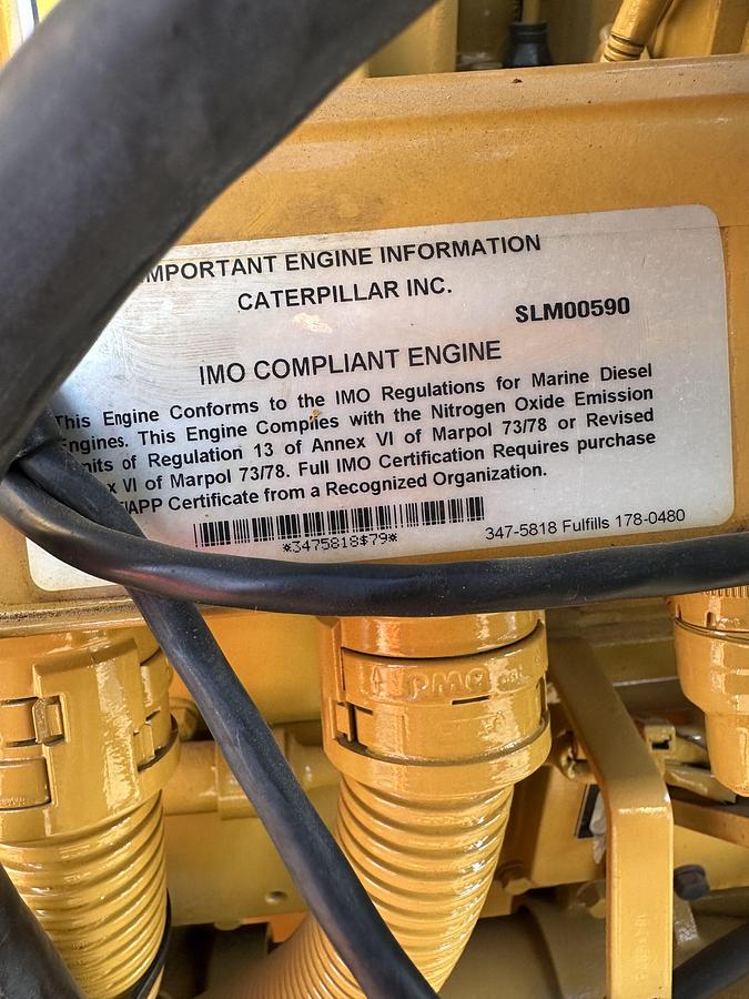 Used Caterpillar 3512C Diesel Generator