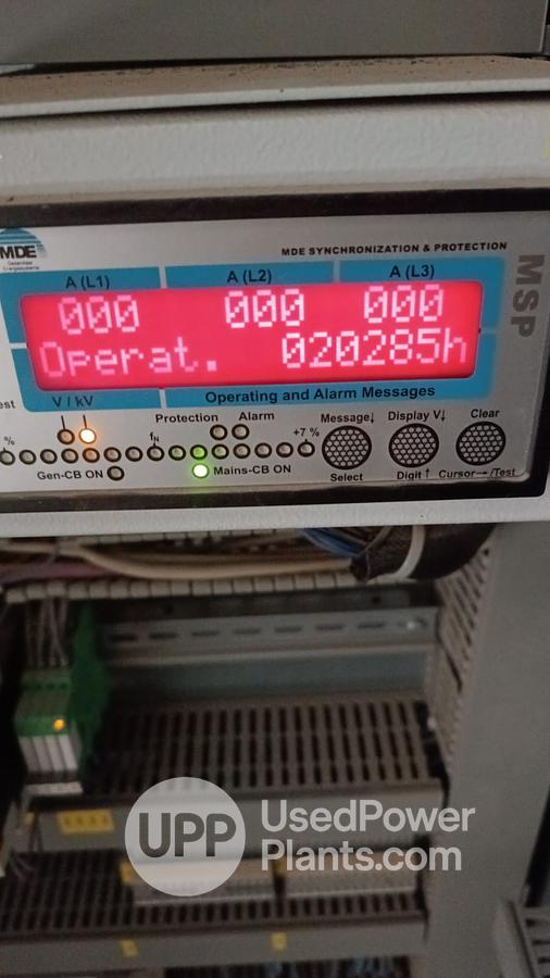 Used MTU 20V4000L63 Complete Gas Power Plant