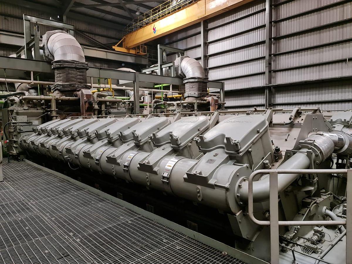 Used 59.4 MW MAN 18V48/60TS Complete Power Plant