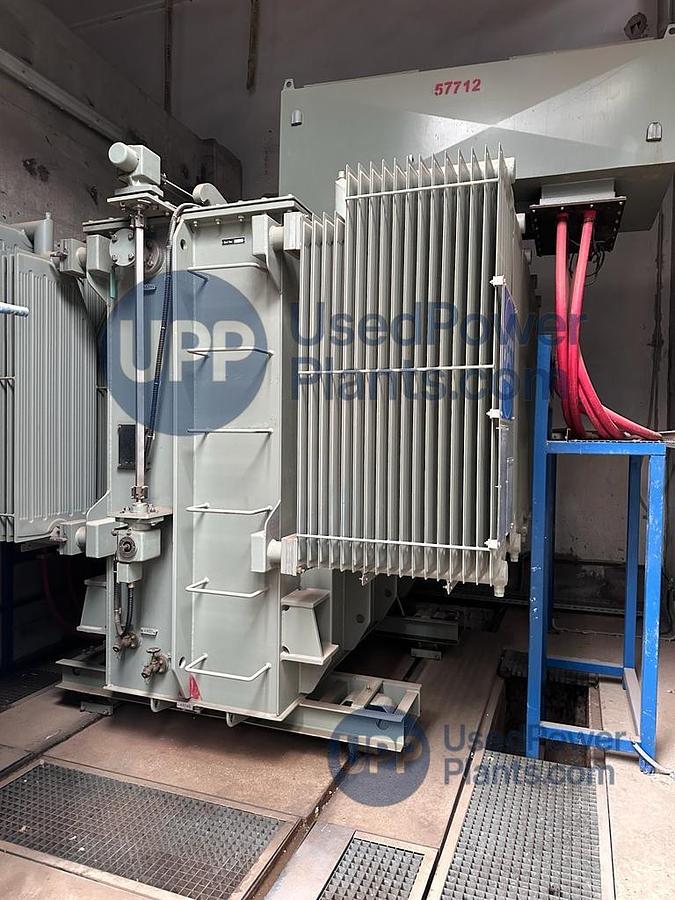 Used Wartsila 20V34SG Complete Gas Power Plant 9.7 MW