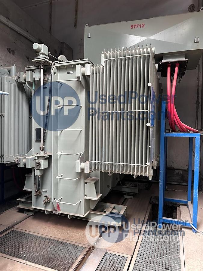 Used Wartsila 20V34SG Complete Gas Power Plant 9.7 MW