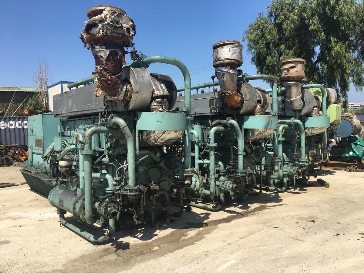 Used Sang Yong MAN 8L23/30H Engine