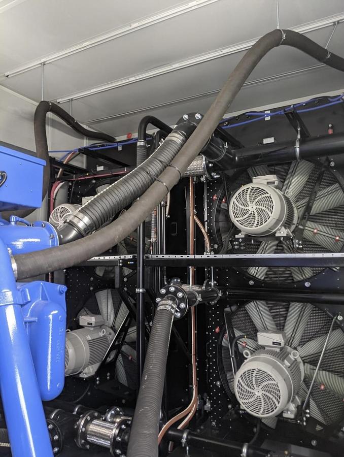 Used 2.4 MW 2016 Caterpillar C175-16 Diesel Generator Set