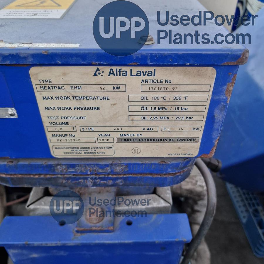 Used 36.4 MW Used Wartsila W18V32 HFO Power Plant For Sale