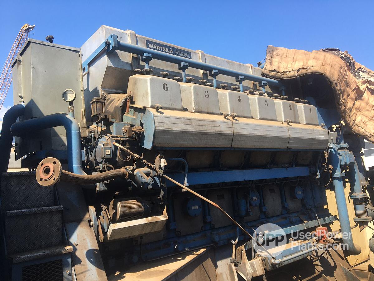 Used Wartsila Nohab WN 12V25 Engine