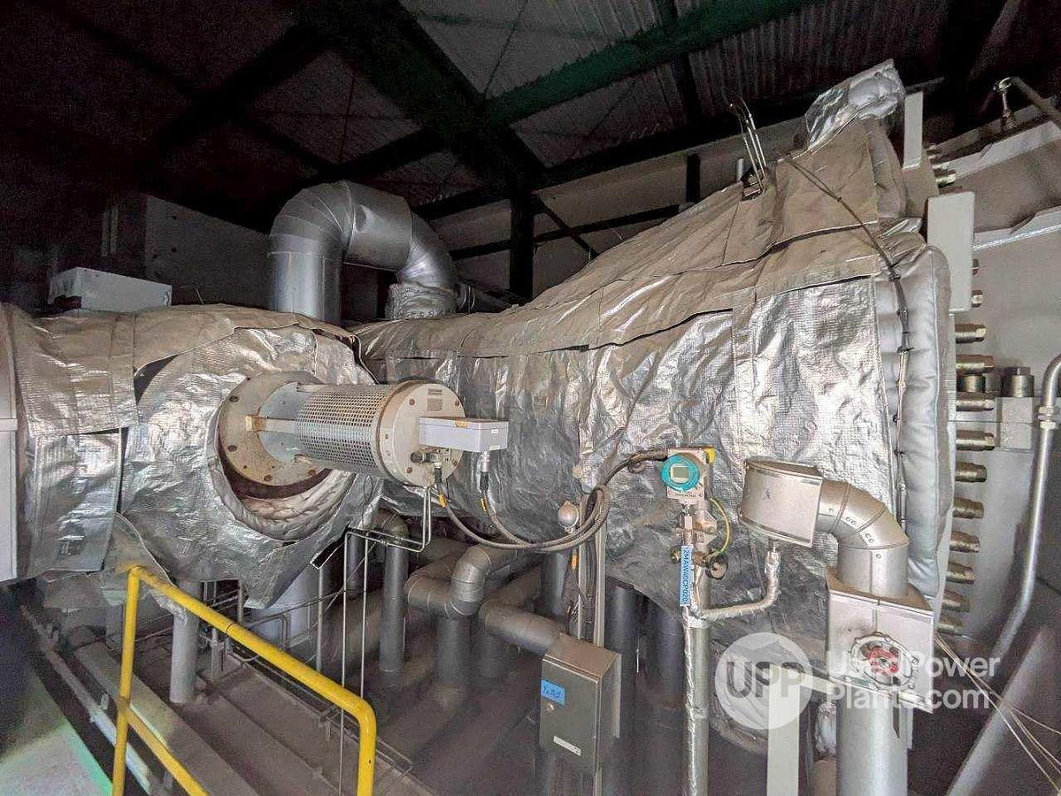 Used 54 MW 2020 Siemens Biomass Steam Turbine Power Plant 60 Hz
