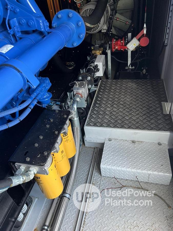 Used 2.4 MW 2016 Caterpillar C175-16 Diesel Generator Set