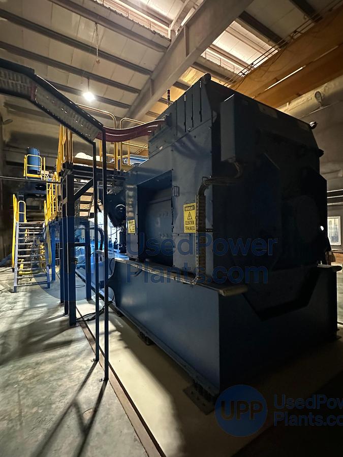 Used Wartsila 20V34SG Gas Power Plant 9.7 Megawatts
