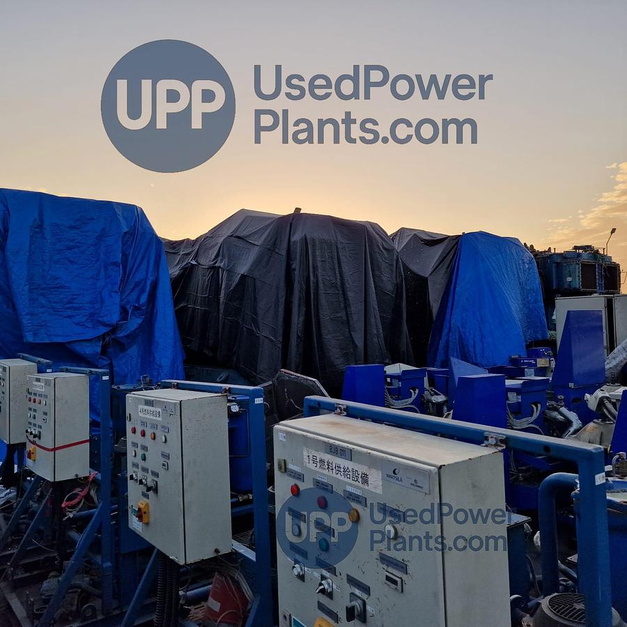 Used 29.1 MW Used Wartsila W18V32 HFO Power Plant For Sale