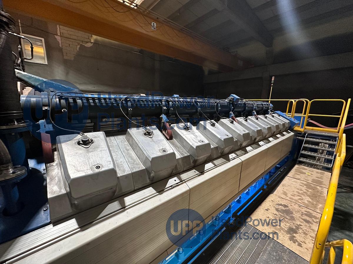 Used Wartsila 20V34SG Gas Power Plant 9.7 Megawatts