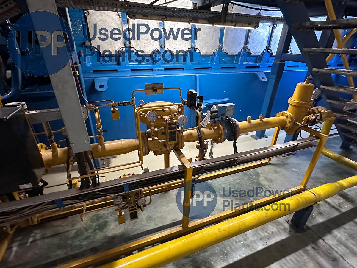 Used Wartsila 20V34SG Gas Power Plant 9.7 Megawatts
