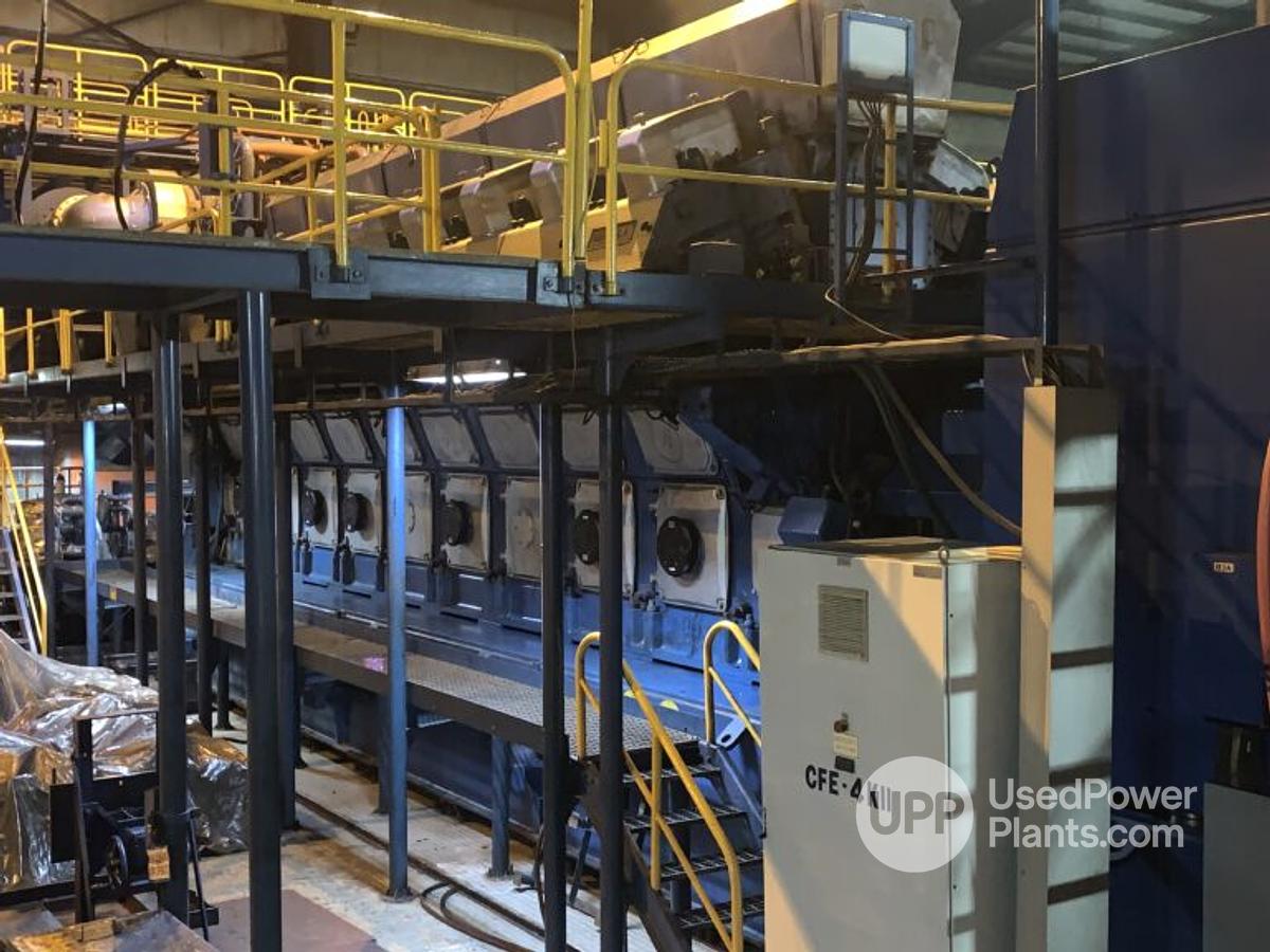 Used 119 MW Used Wartsila 18V46 HFO Power Plant For Sale