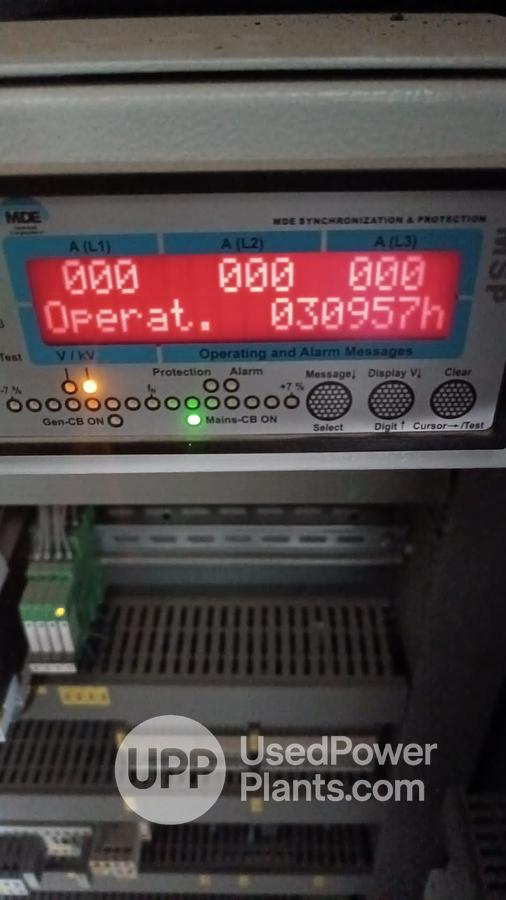 Used MTU 20V4000L63 Complete Gas Power Plant