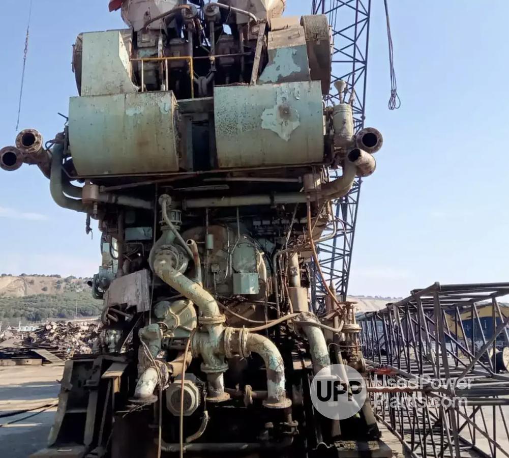 Used Sulzer Wartsila 12ZAV40S Genset