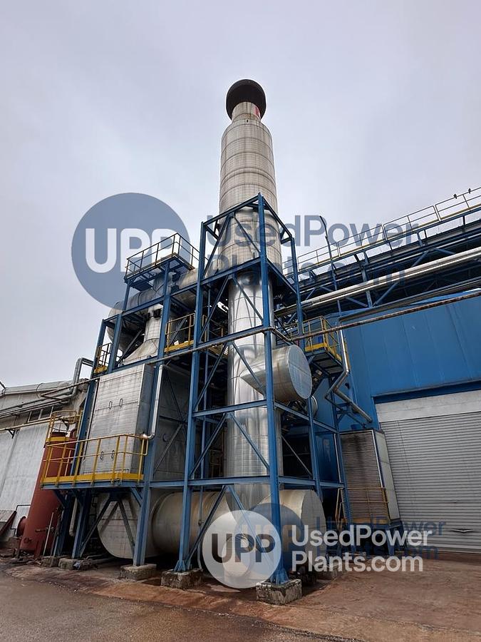 Used Wartsila 20V34SG Complete Gas Power Plant 9.7 MW