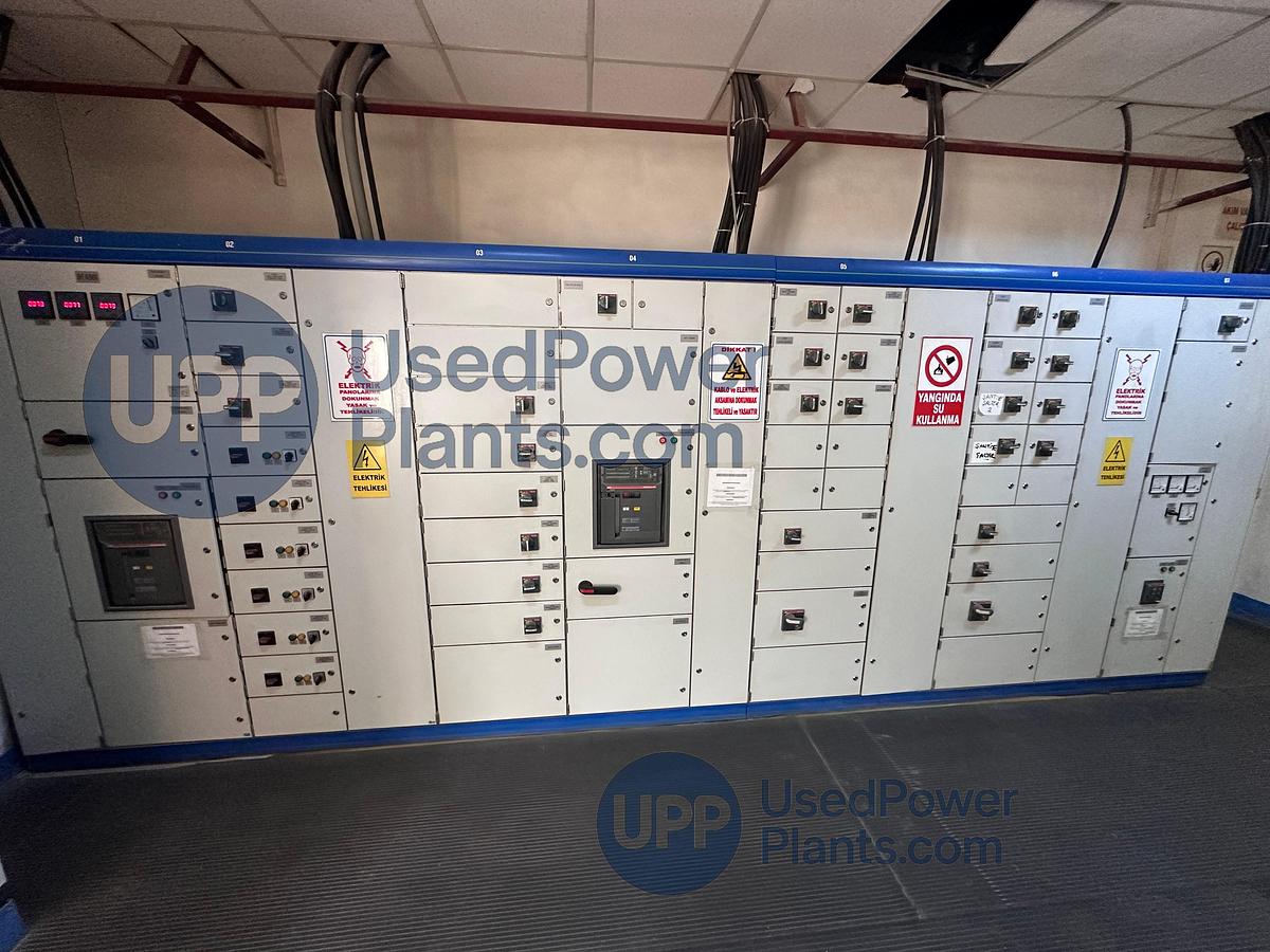 Used Wartsila 20V34SG Gas Power Plant 9.7 Megawatts