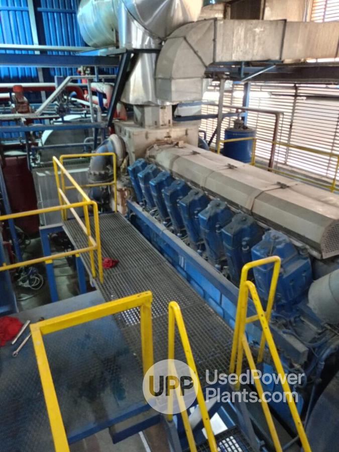 Used 4.3 MW 2011 MWM TCG 2032V16 Power Plant