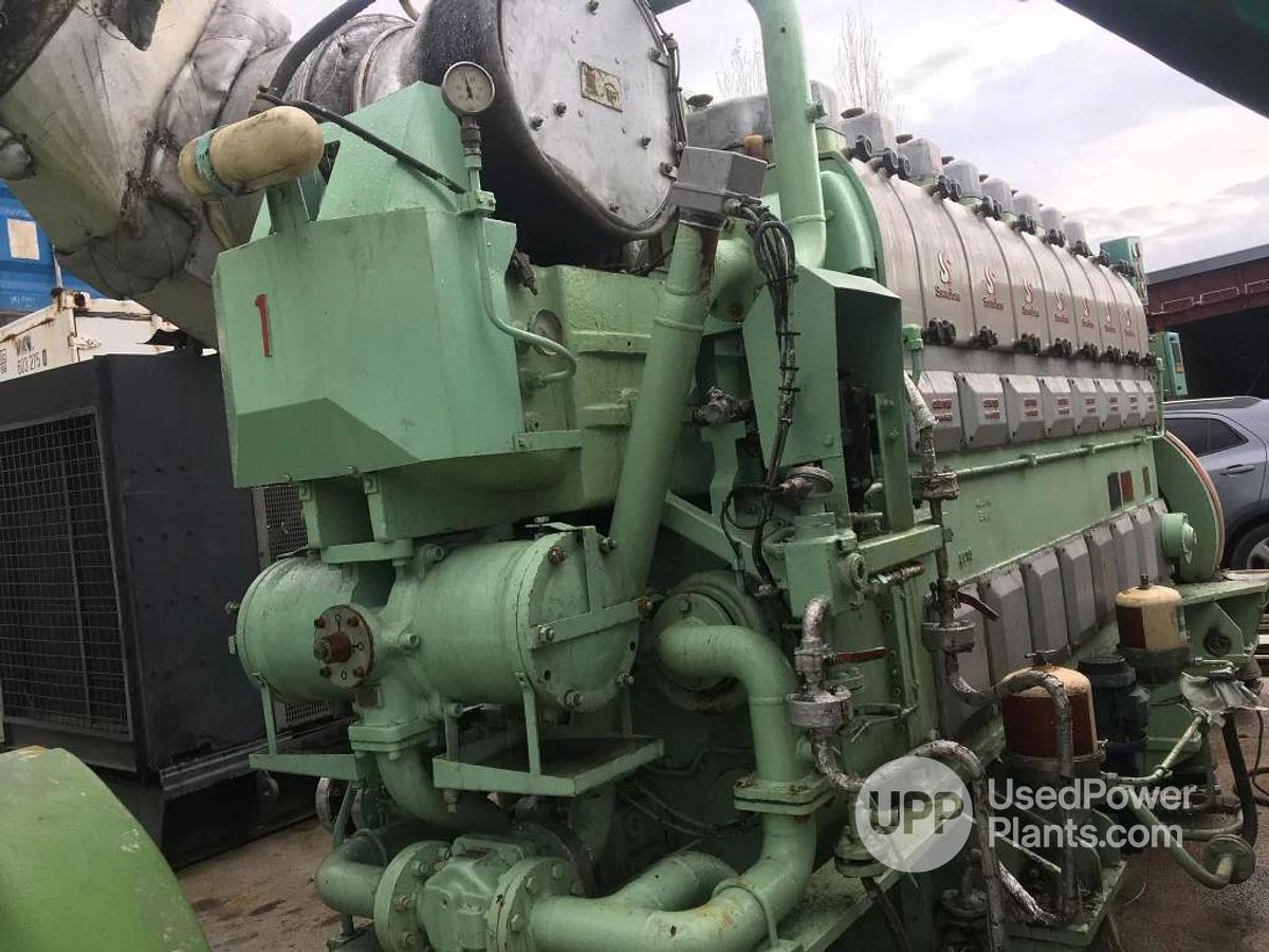 Used Sang Yong MAN 8L23/30H Engine