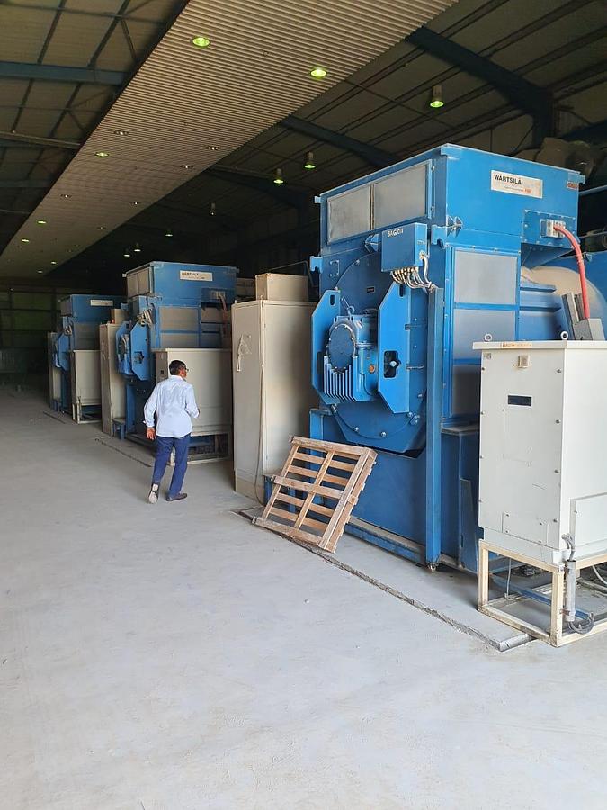 Used 16.8 MW Wartsila 18V32E HFO Complete Power Plant