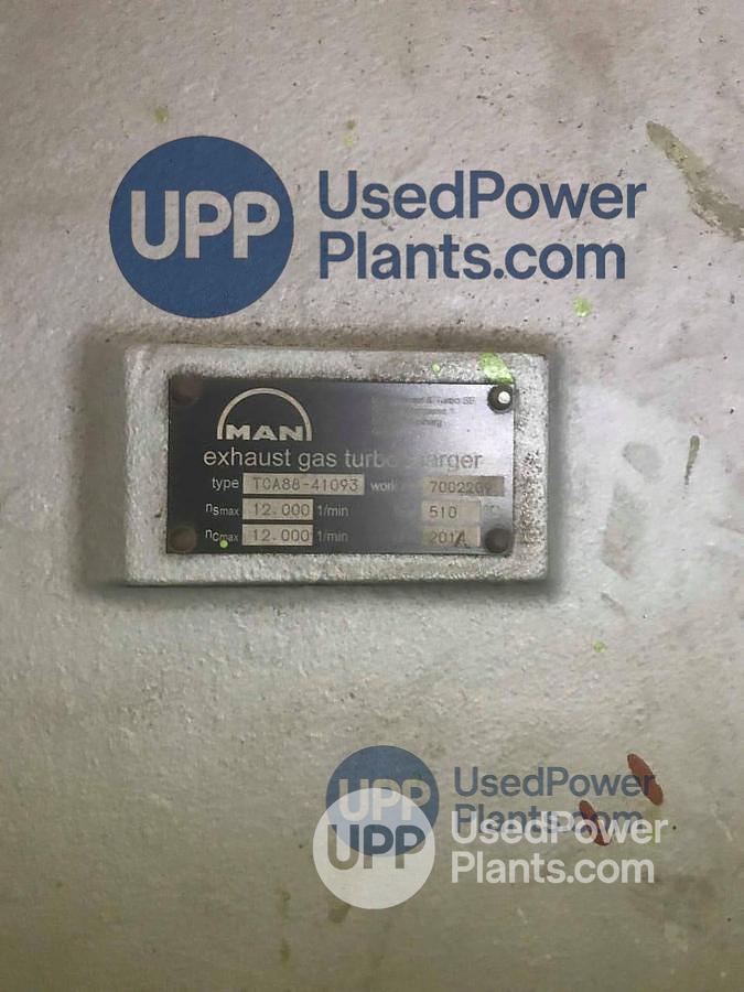 Used 59.4 MW MAN 18V48/60TS Complete Power Plant