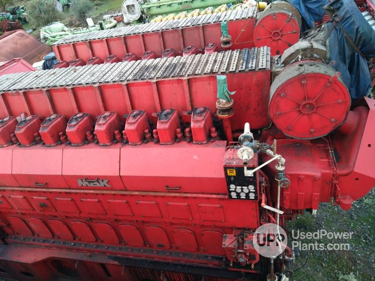 Used MaK 9M25 Engines