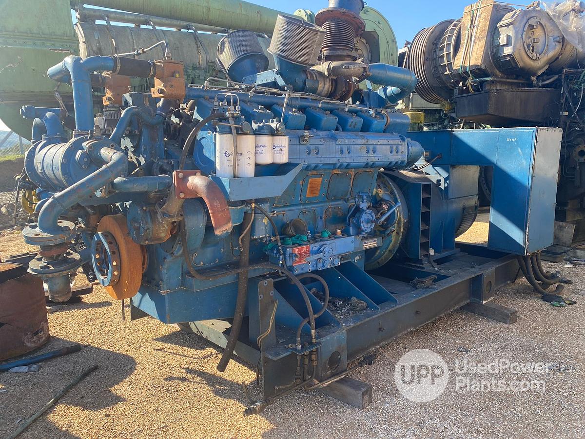 Used Wartsila SACM UD25V12S4D Gensets