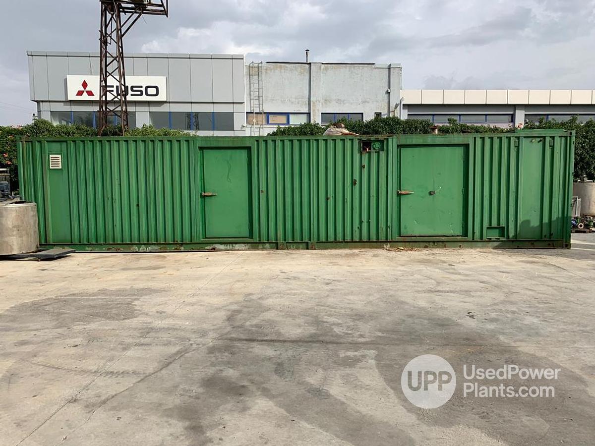 Used Caterpillar 3516 Containerized Gas Generator System