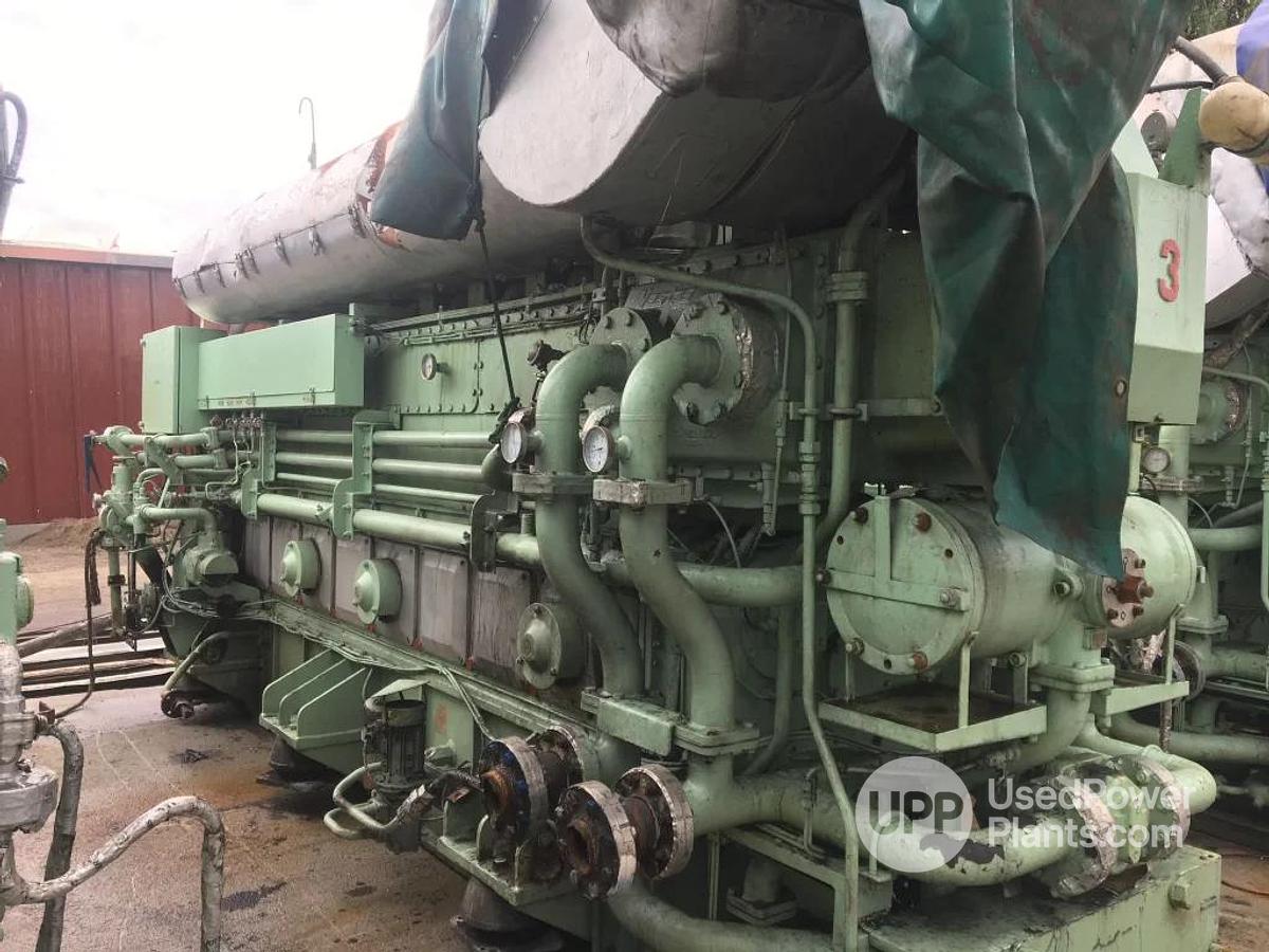 Used Sang Yong MAN 8L23/30H Engine