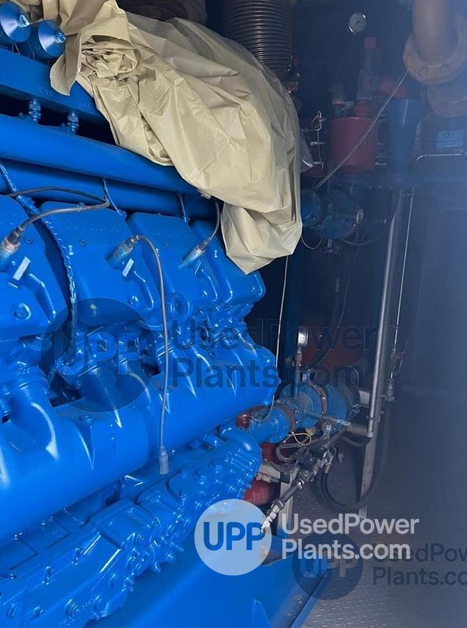 Used 2 MW 2012 MWM 2020V20 Containarised Gensets