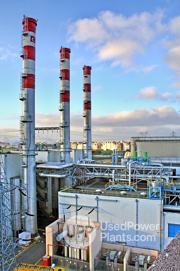 Used 188 MW GE Frame 6 Combined Cycle Power Plant
