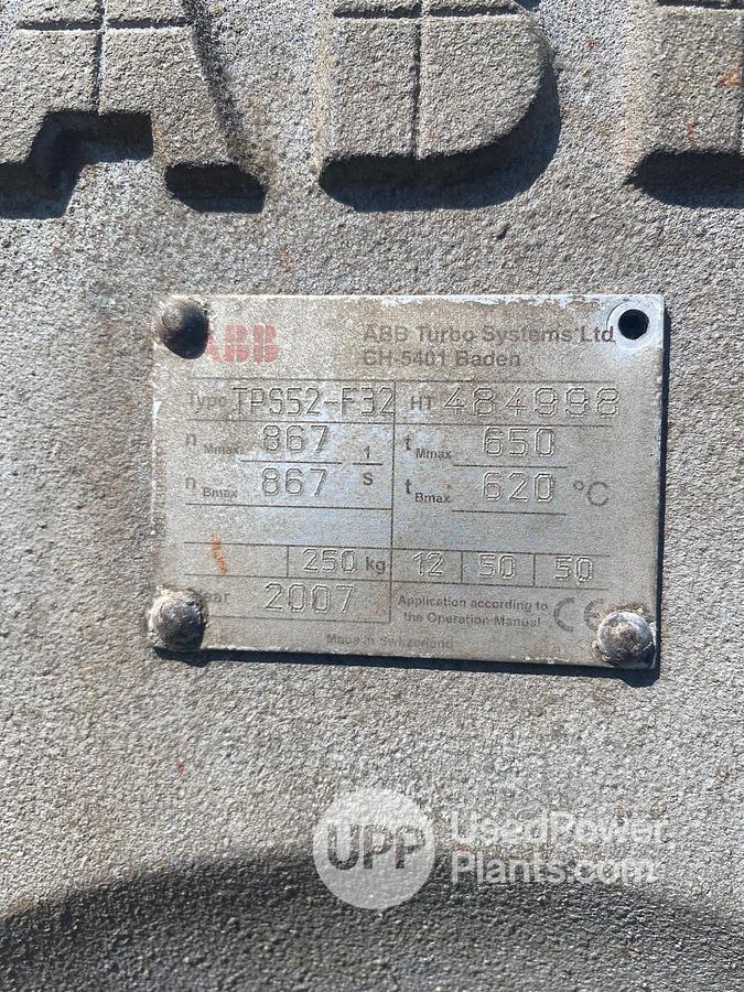 Used Wartsila 6L20 Genset