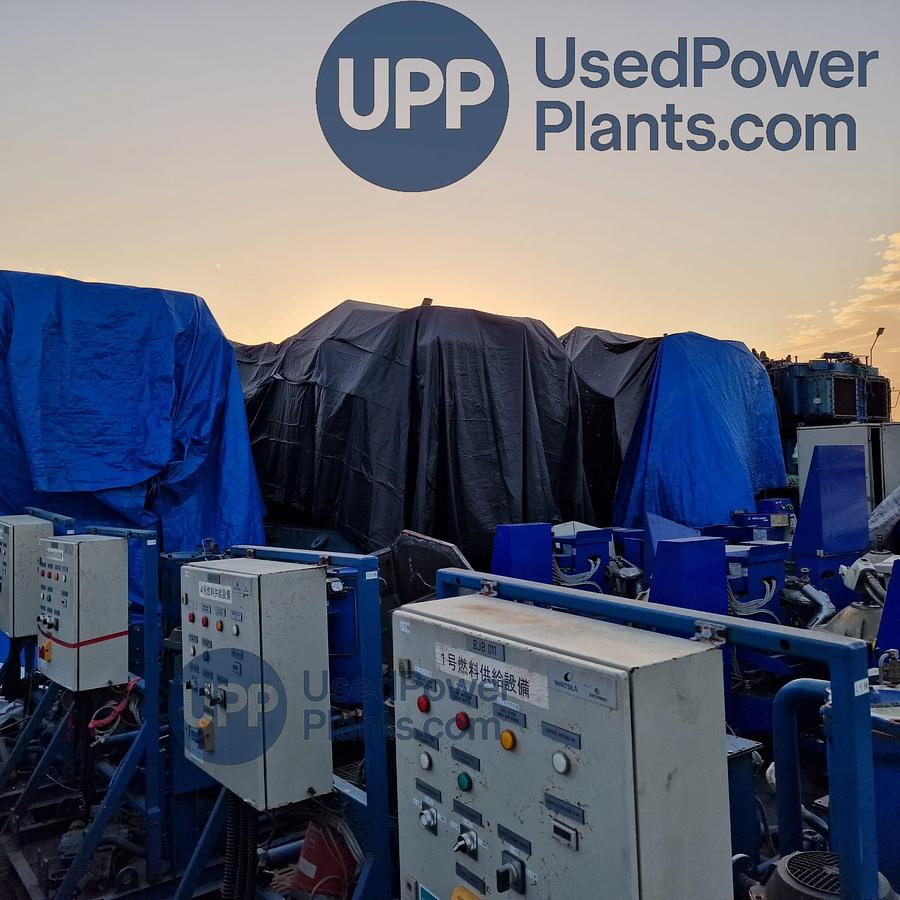 Used 36.4 MW Used Wartsila W18V32 HFO Power Plant For Sale