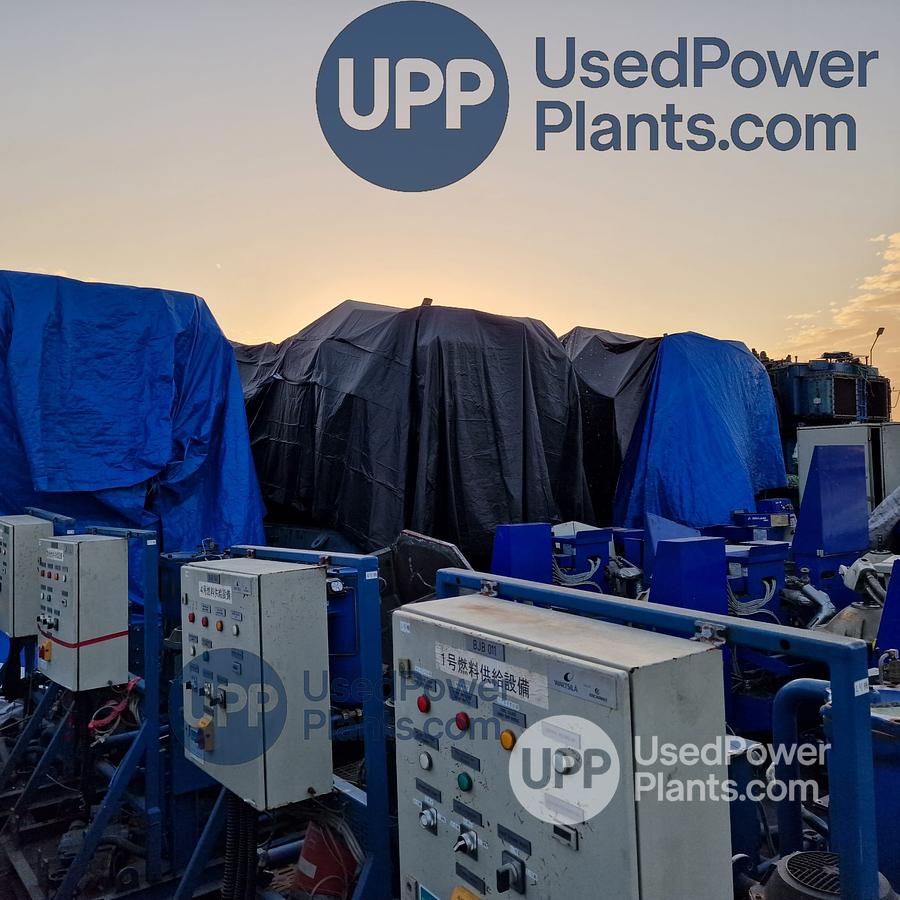 Used 36.4 MW Used Wartsila W18V32 HFO Power Plant For Sale