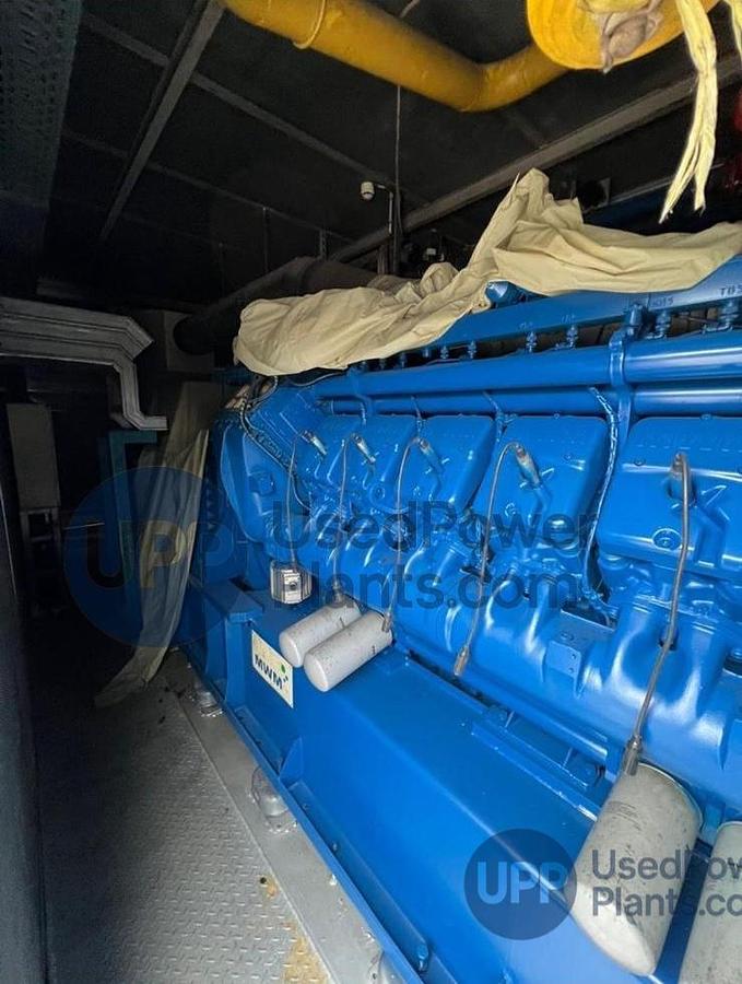 Used 2 MW 2012 MWM 2020V20 Containarised Gensets