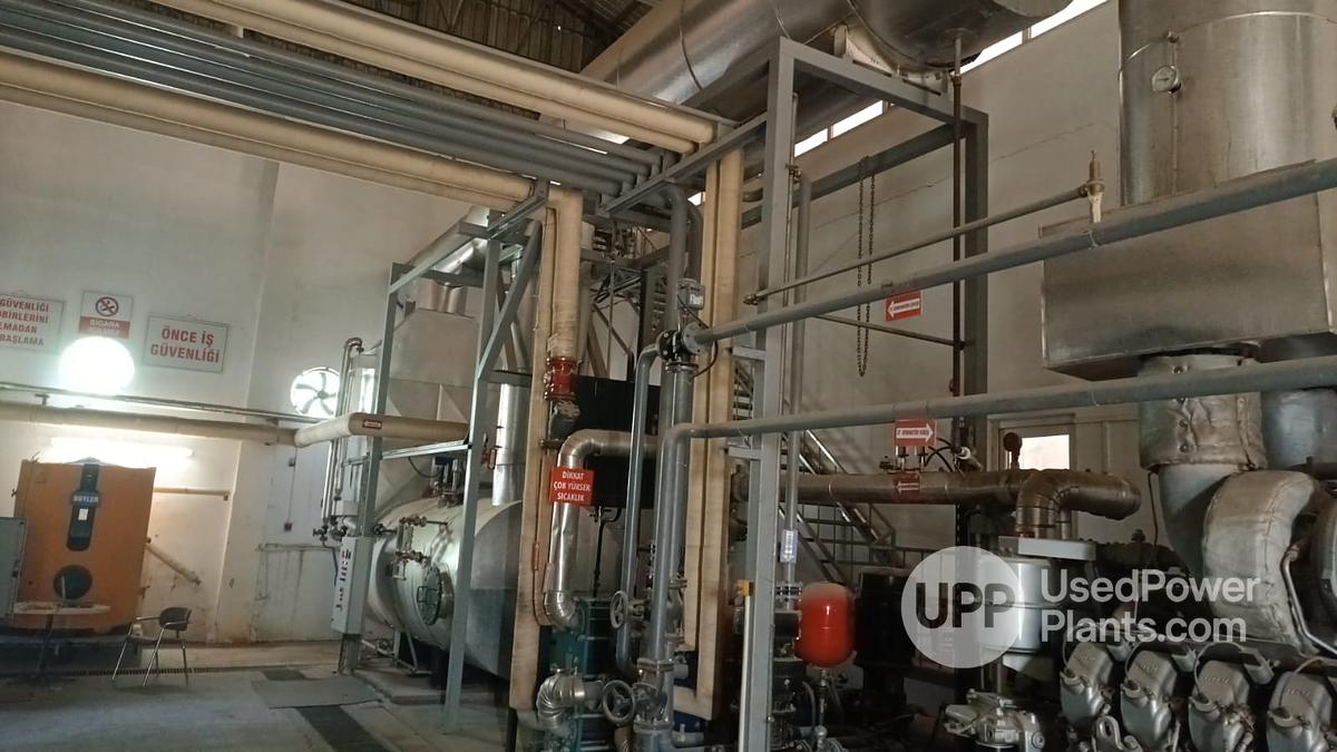 Used MTU 20V4000L63 Complete Gas Power Plant