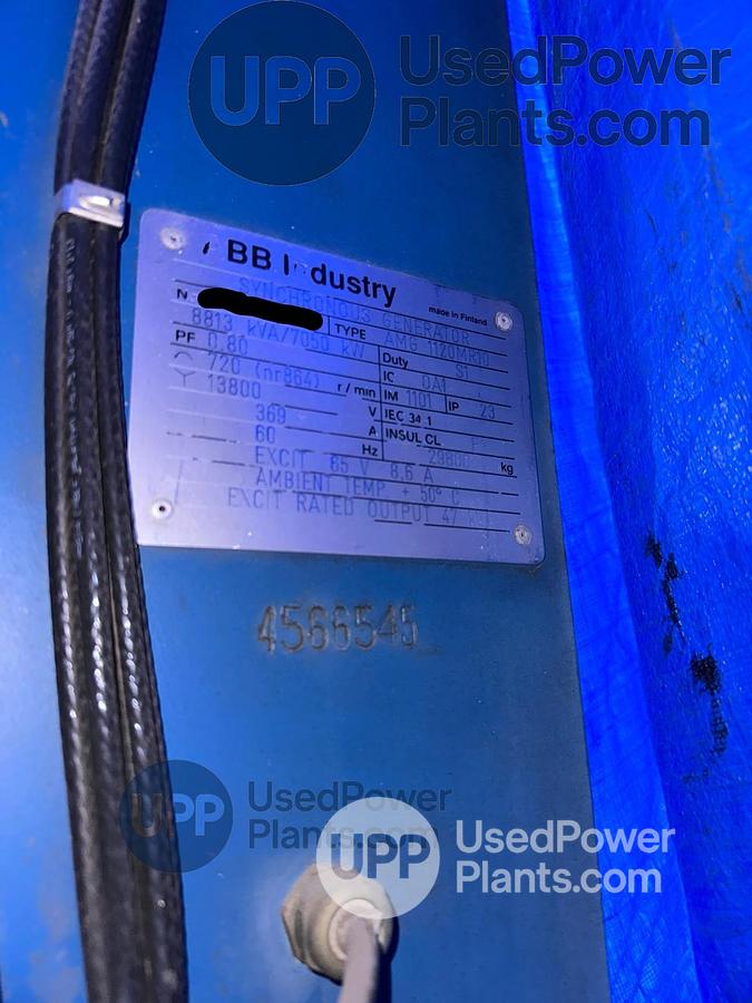 Used 36.4 MW Used Wartsila W18V32 HFO Power Plant For Sale
