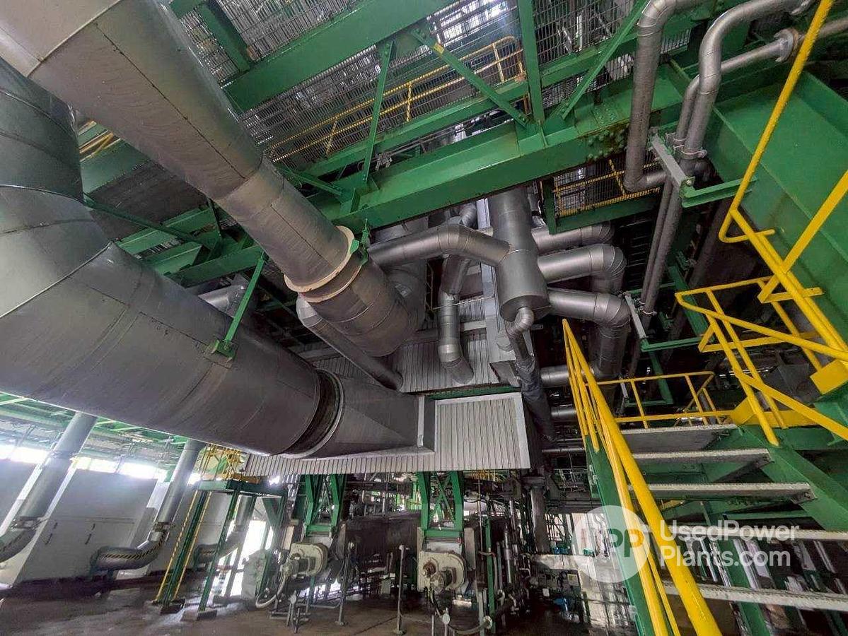 Used 54 MW 2020 Siemens Biomass Steam Turbine Power Plant 60 Hz