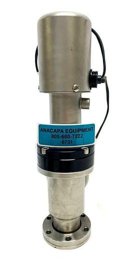 Used MDC High Vacuum Pneumatic Right Angle Elastomer Sealed Valve (6731)W