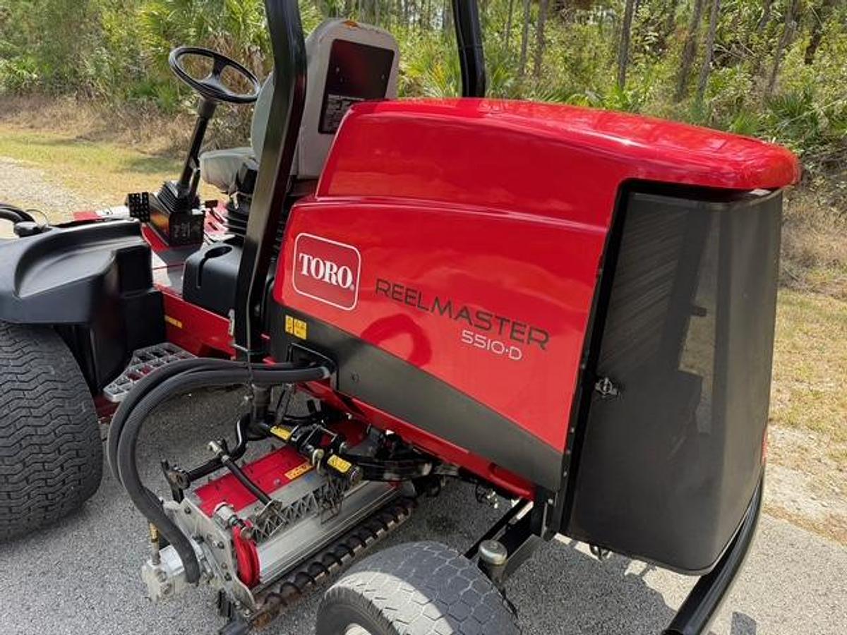 Used 2020 Toro Reelmaster 5510-D Model 03607 with New Reels