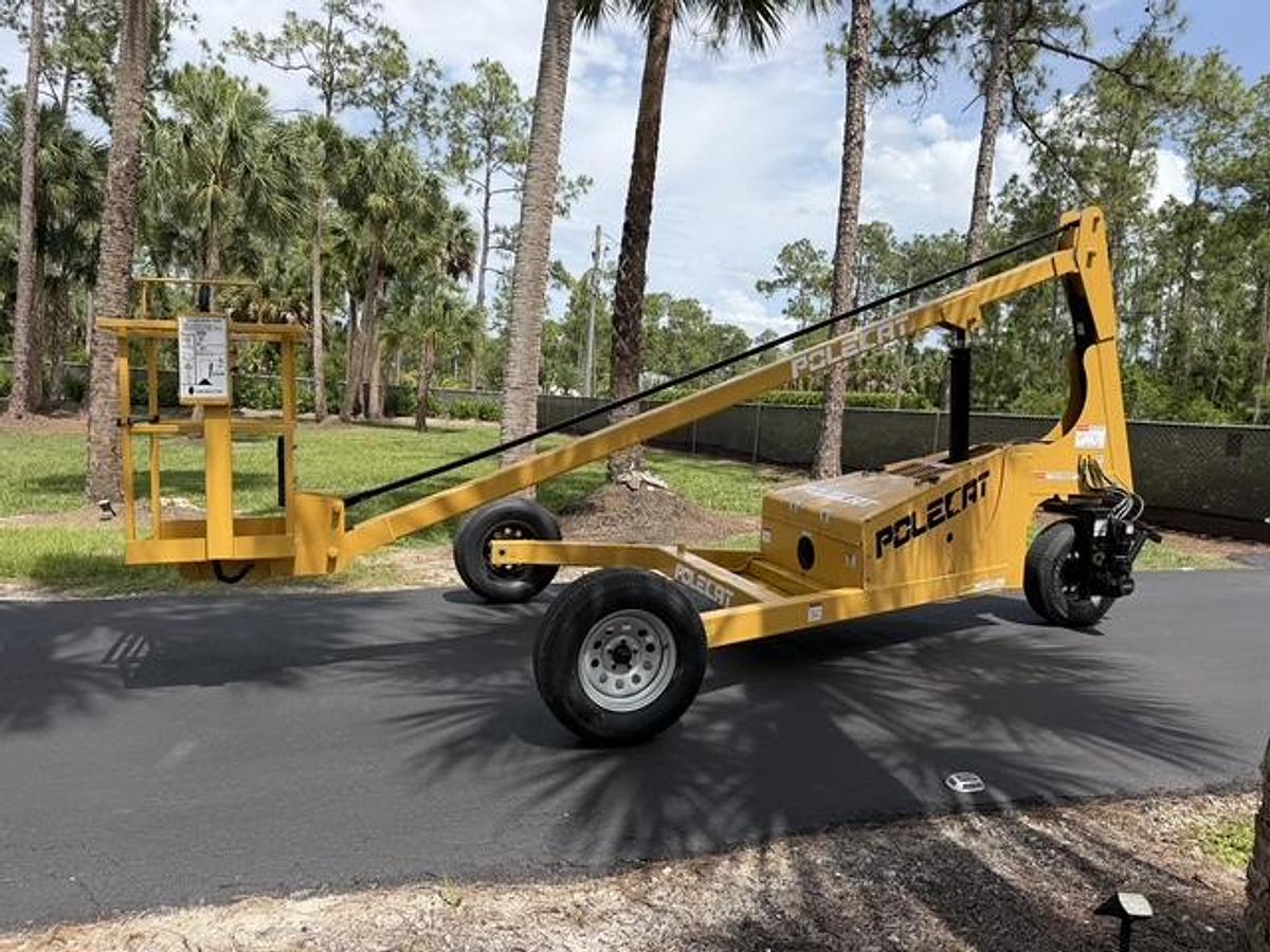 Used Polecat Model 266 Towable Boom Lift