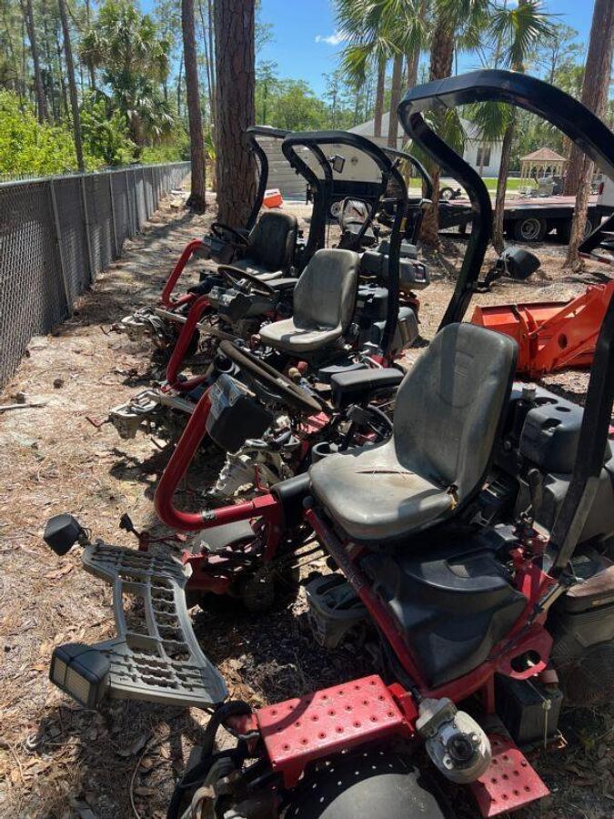 Used 2015 Triplex Mowers for Parts or $5,000 for all four machines