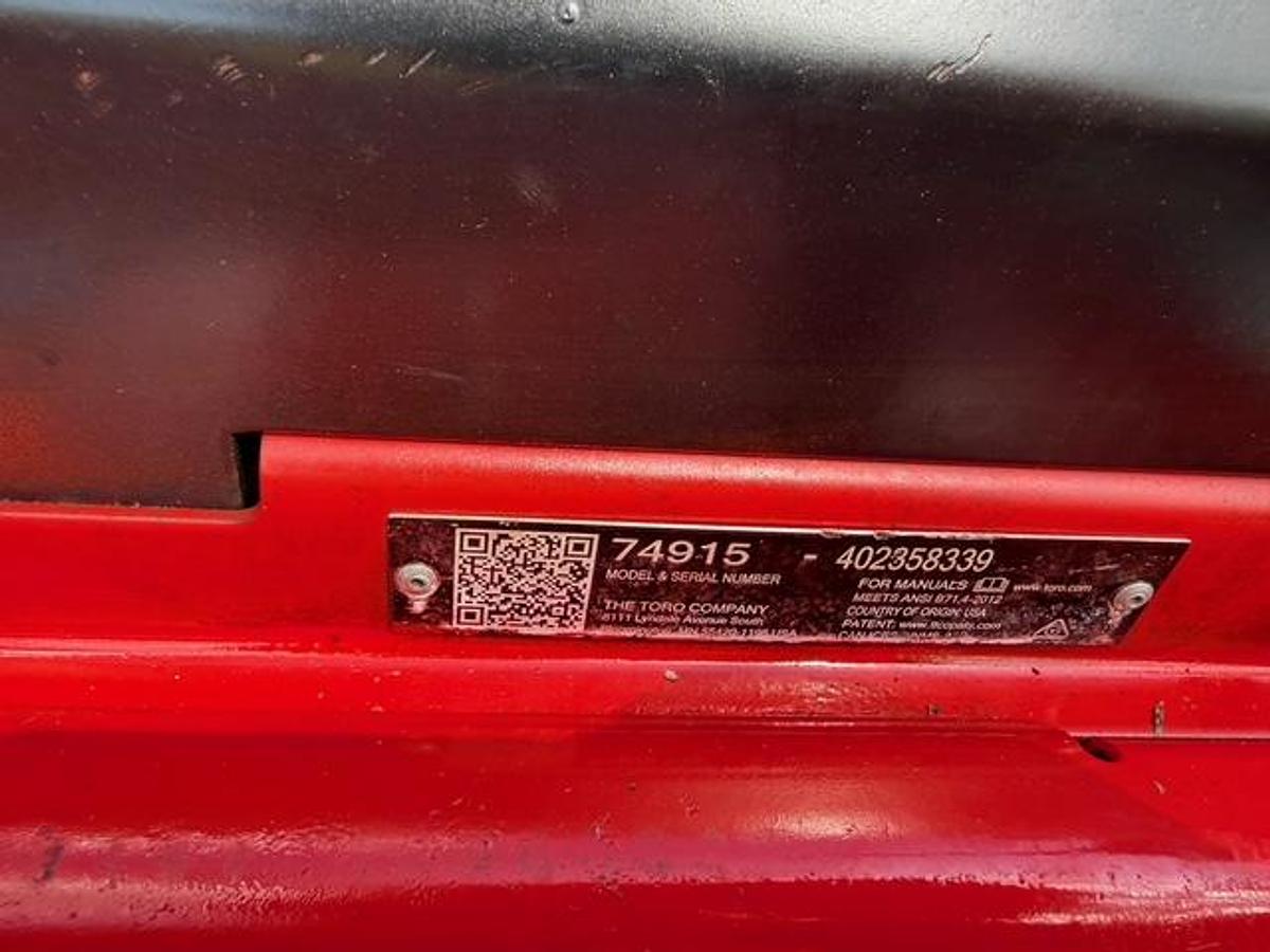 Used 2018 Toro Z Master 5000 Series 60″ Deck