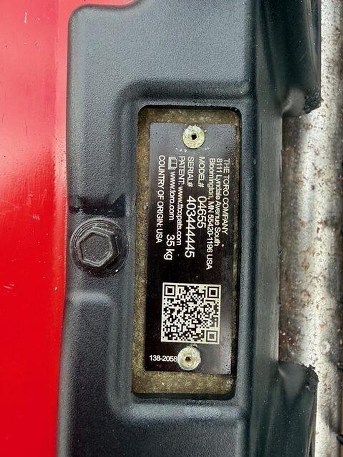 Used TORO Set of Reels Model 04655 with Groomers and Wiehle Rollers