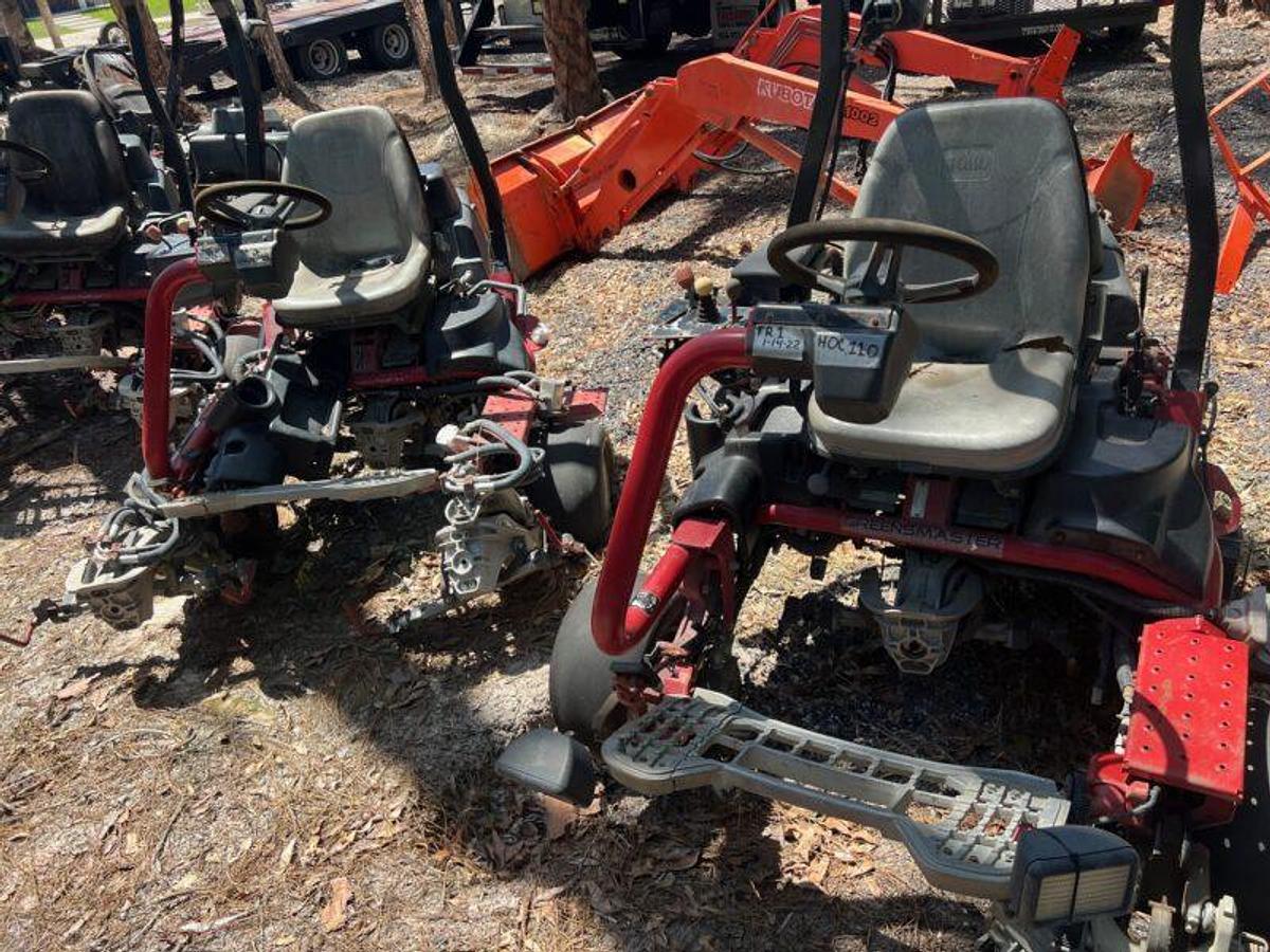 Used 2015 Triplex Mowers for Parts or $5,000 for all four machines