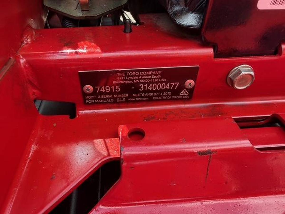 Used 2014 Toro Z Master 5000 Series 60″ Deck
