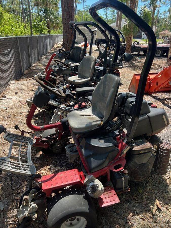 Used 2015 Triplex Mowers for Parts or $5,000 for all four machines
