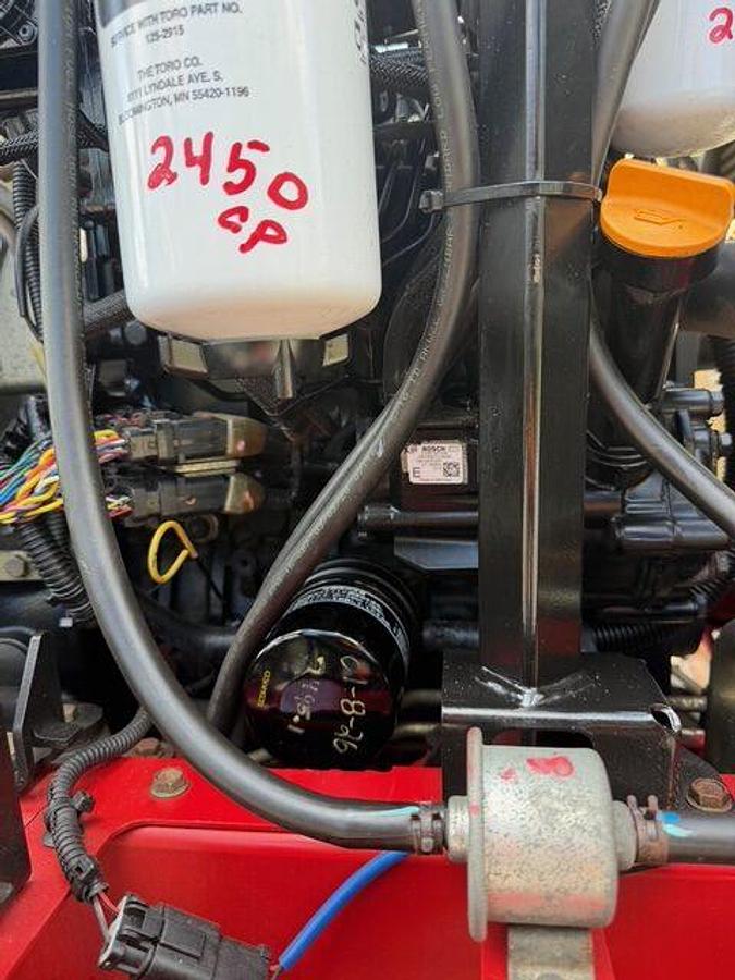 Used 2020 Toro Reelmaster 5510-D Model 03607 with New Reels