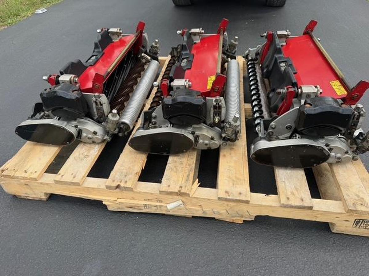 Used TORO Set of Reels Model 04655 with Groomers and Wiehle Rollers