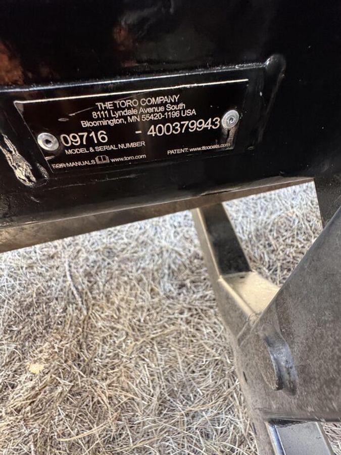 Used 2017 Toro Pro-Core 1298 Model 09716